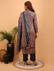 Regal Paisley Woollen Kurta Set