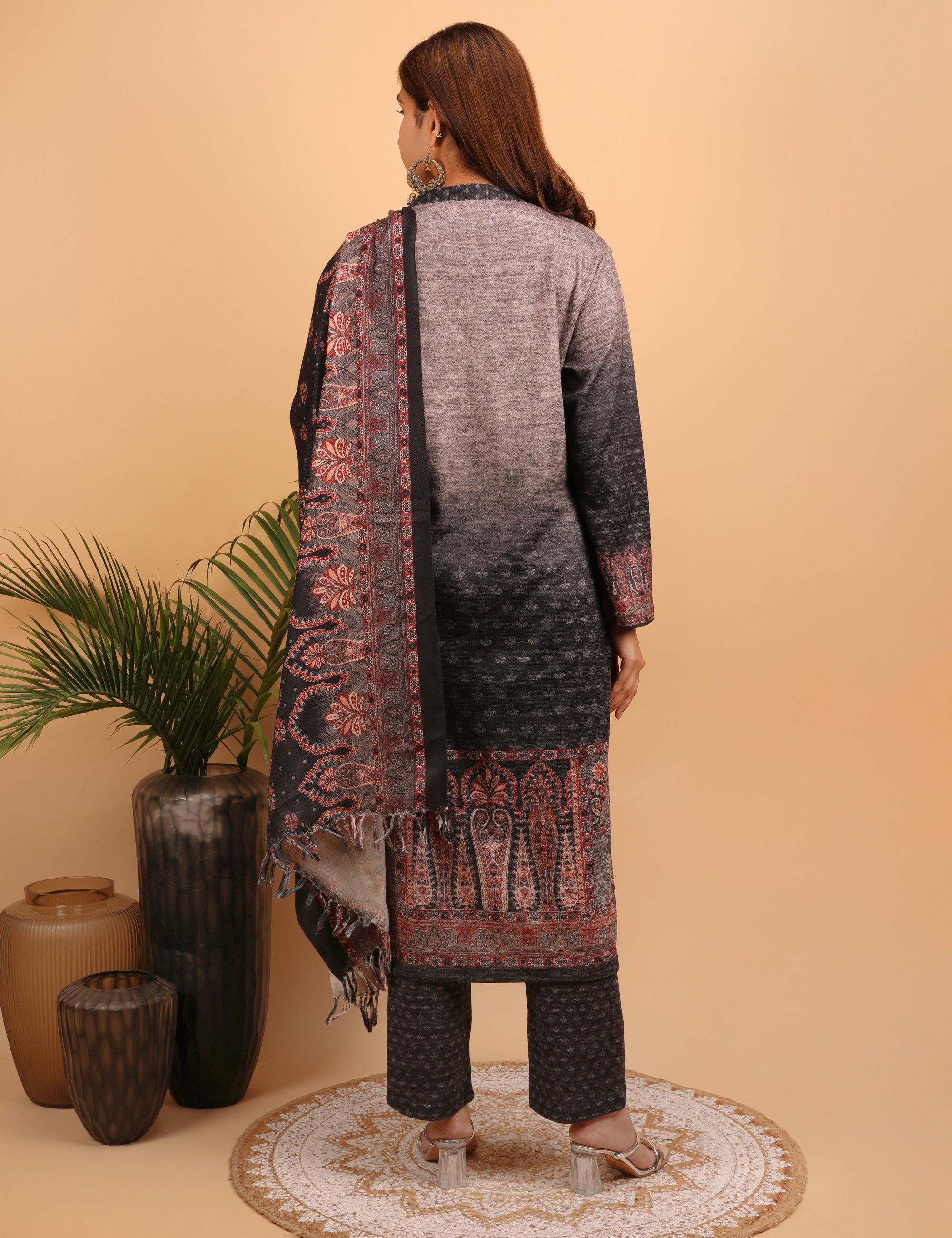 Ember Twilight Woollen Kurta Set