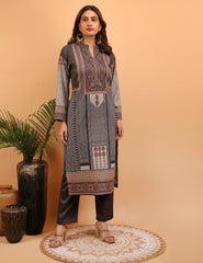 Regal Warmth  Woolen Kurta Set