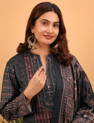 Midnight Mirage Kurta  Set