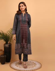 Midnight Mirage Kurta  Set