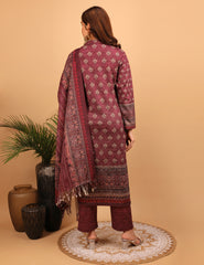 Maroon Splendor Kurta  Set