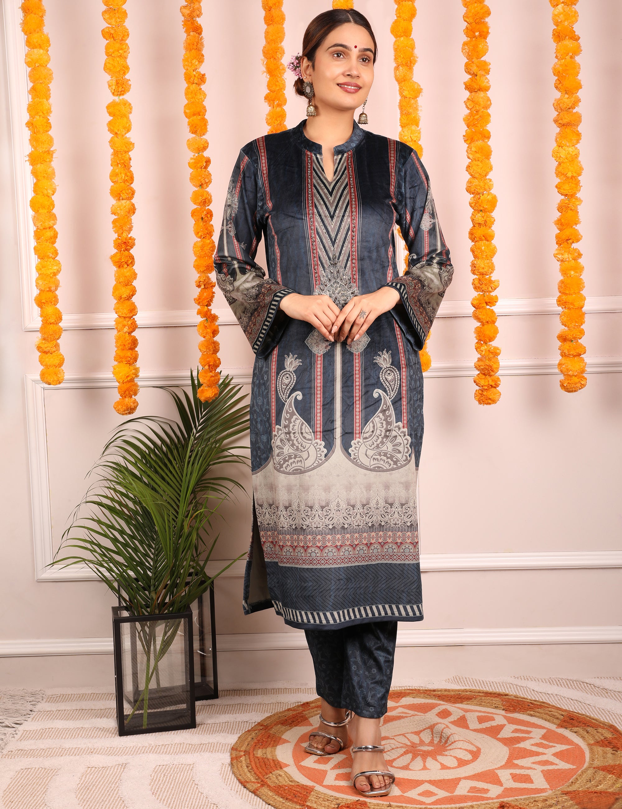 Silver Mist Kurta Set